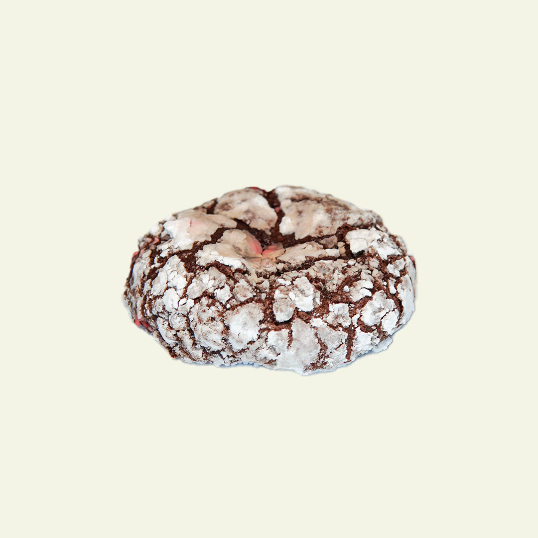 chocolate peppermint crinkle