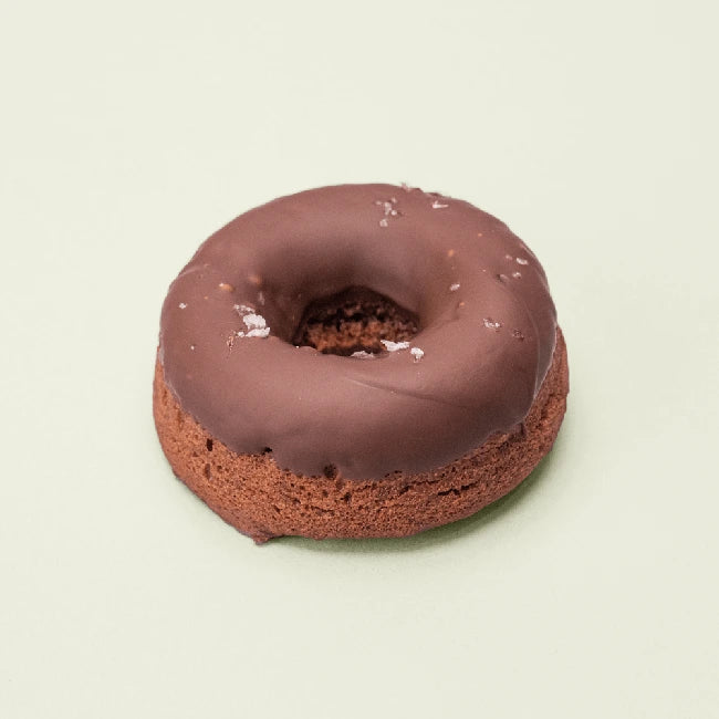 vanilla & chocolate donut two-pack