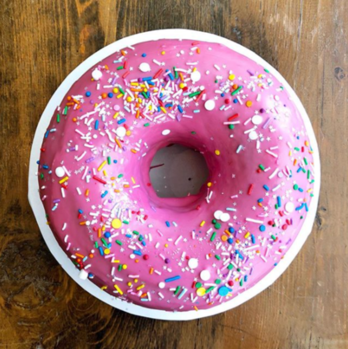 donut cake