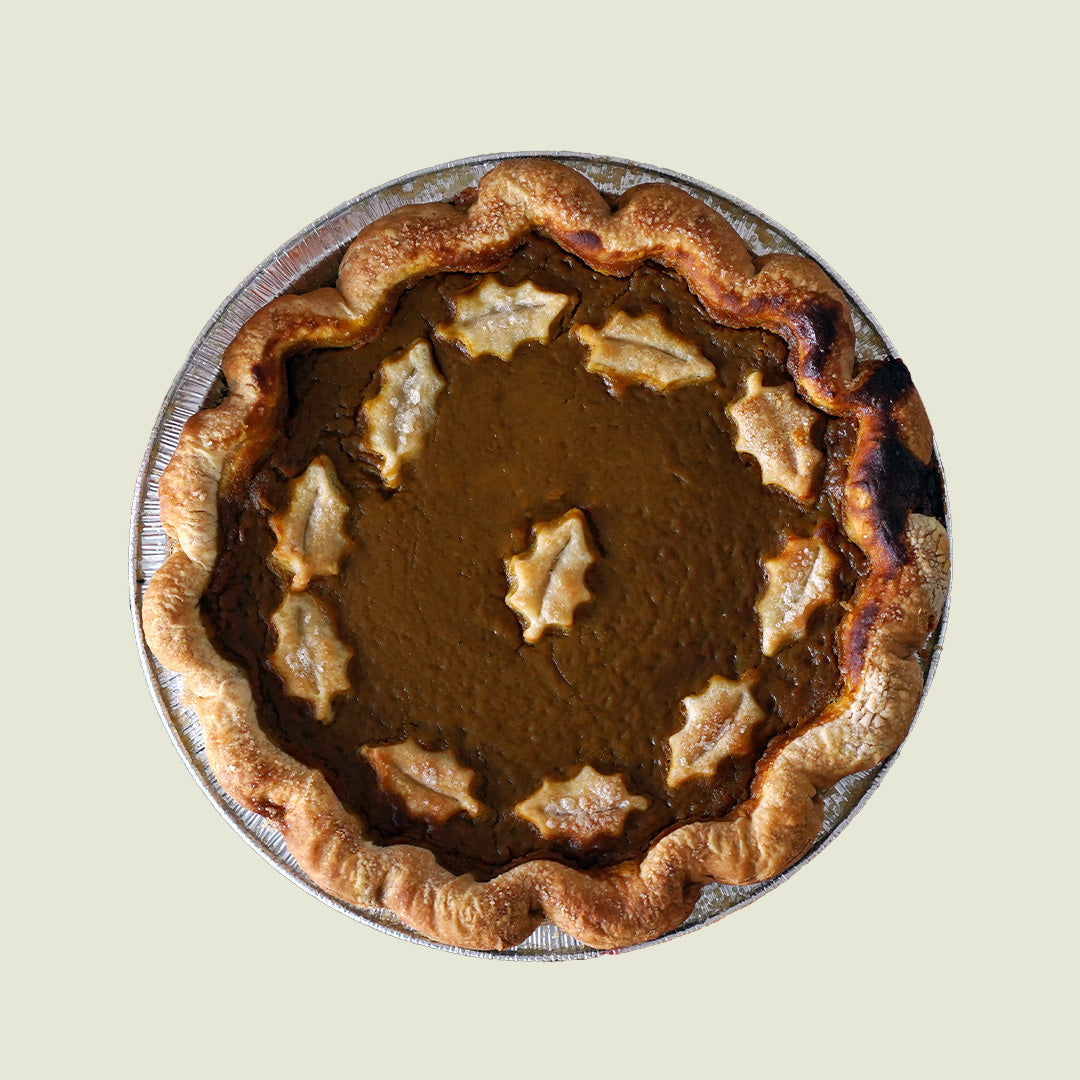 whole roasted pumpkin pie