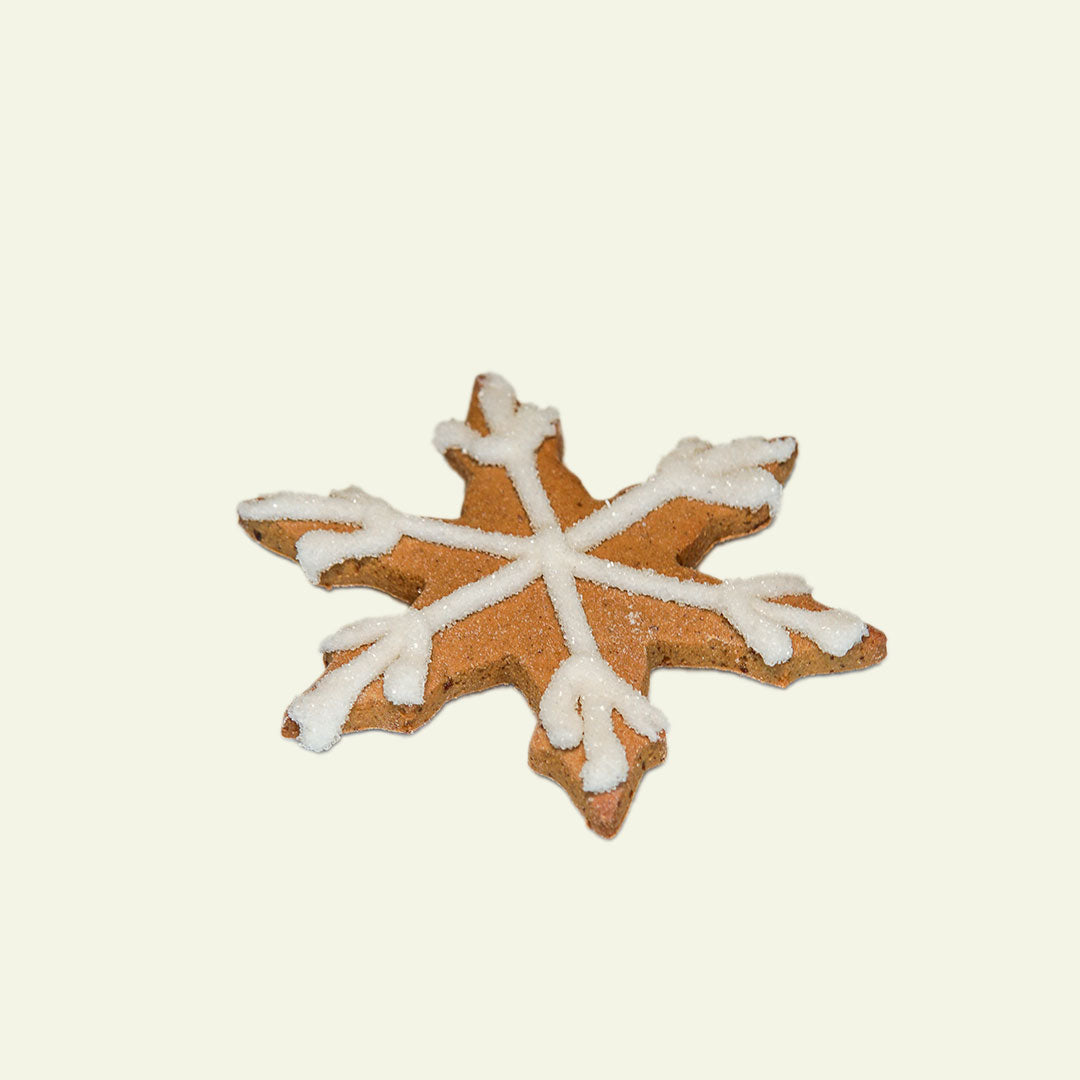 gingerbread snowflake